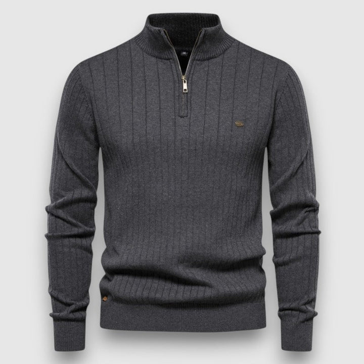 Ronan | Elegant and Comfortable Ribbed Sweater