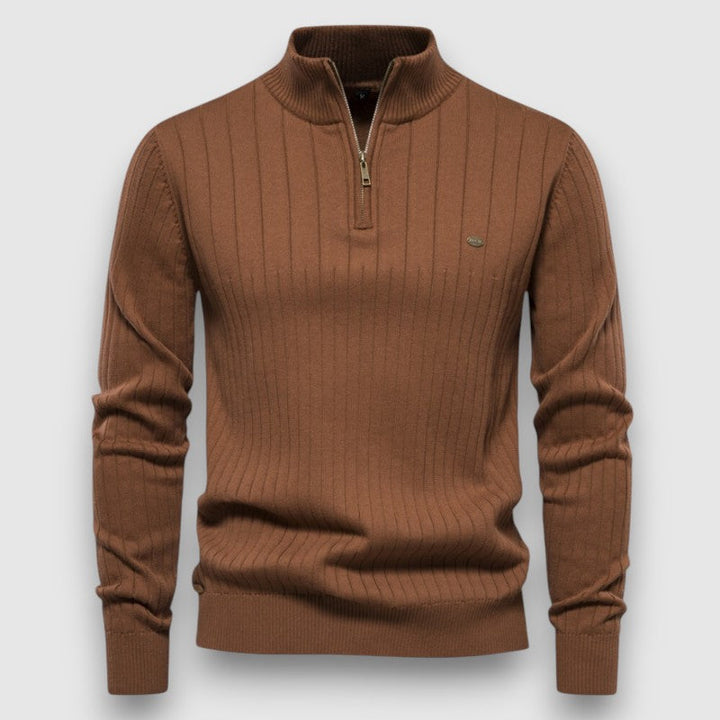 Ronan | Elegant and Comfortable Ribbed Sweater