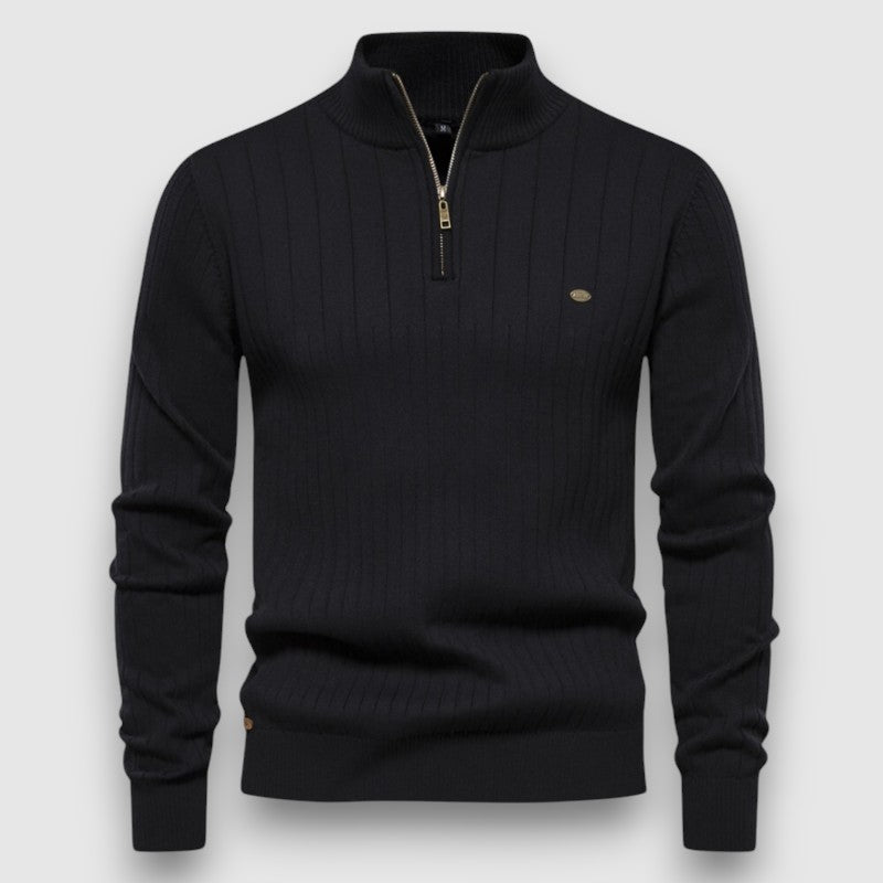 Ronan | Elegant and Comfortable Ribbed Sweater