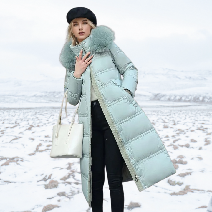 Shirley | Luxury Winter Parka with Fur Hood