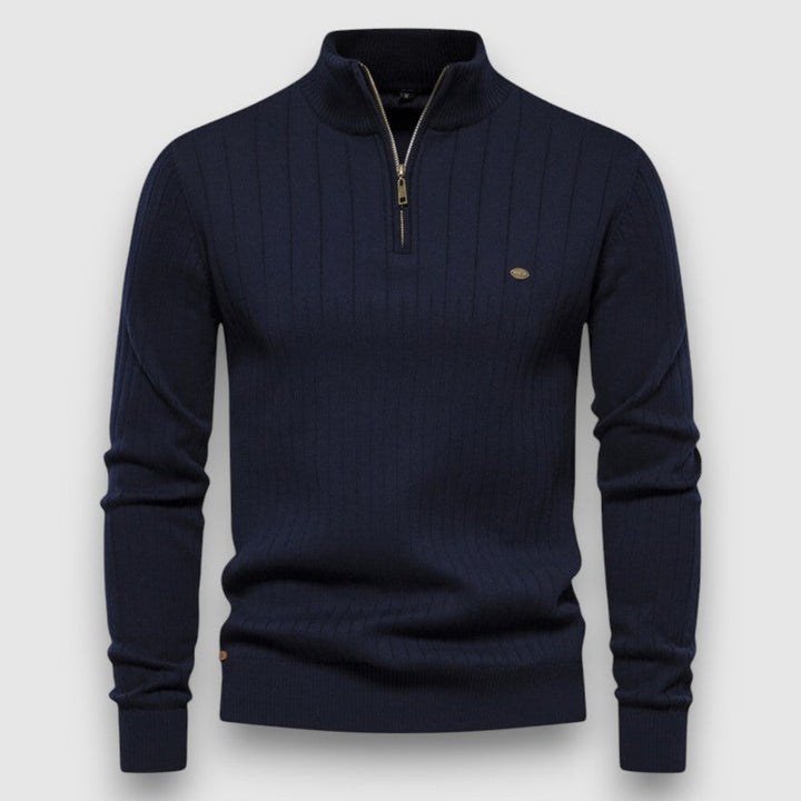 Ronan | Elegant and Comfortable Ribbed Sweater