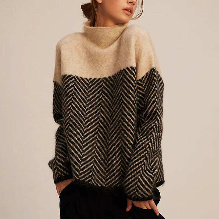 Belinda | High Neck Sweater