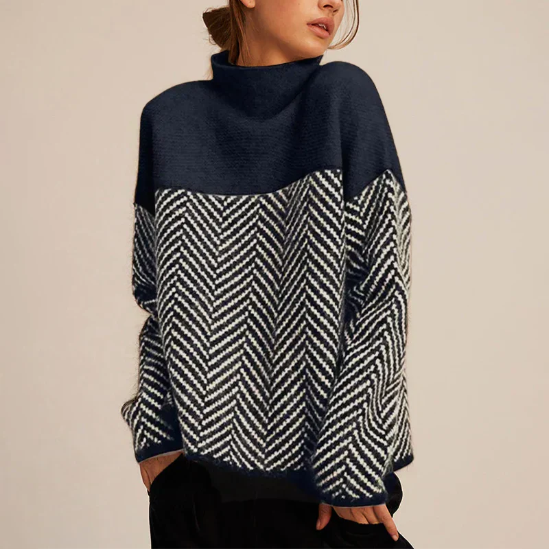 Belinda | High Neck Sweater