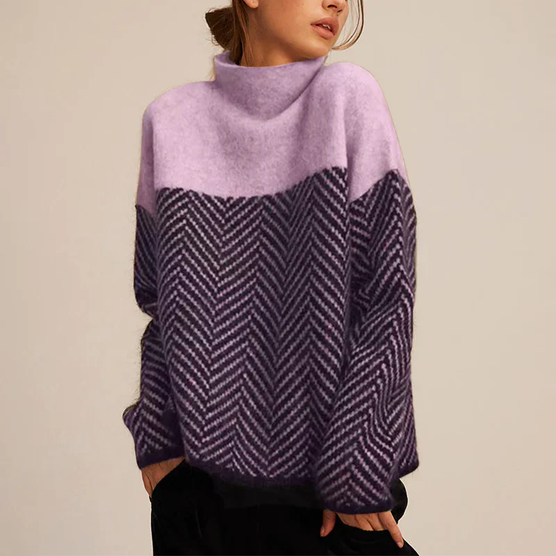 Belinda | High Neck Sweater