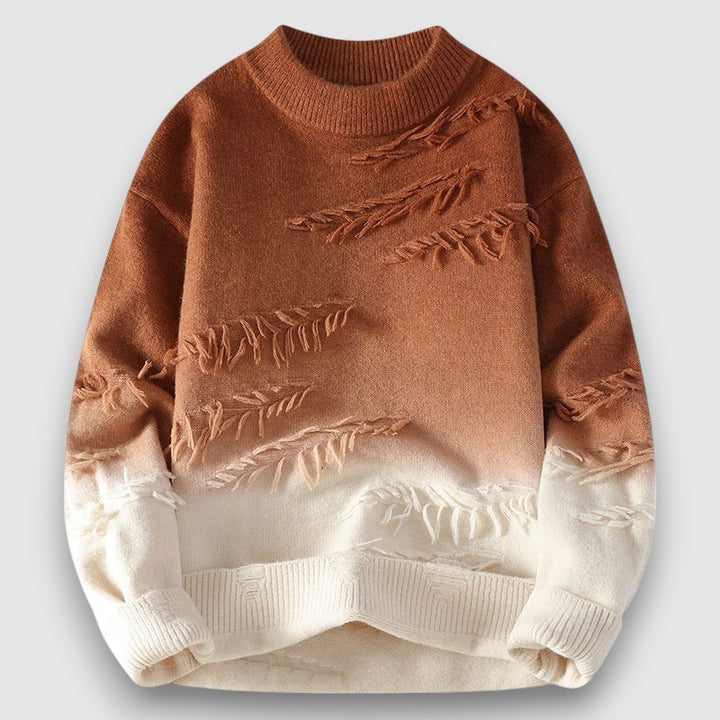 Tadhg | Gradient Distressed Sweater