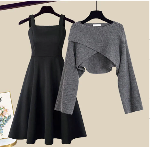 Kate | Elegant knit dress set