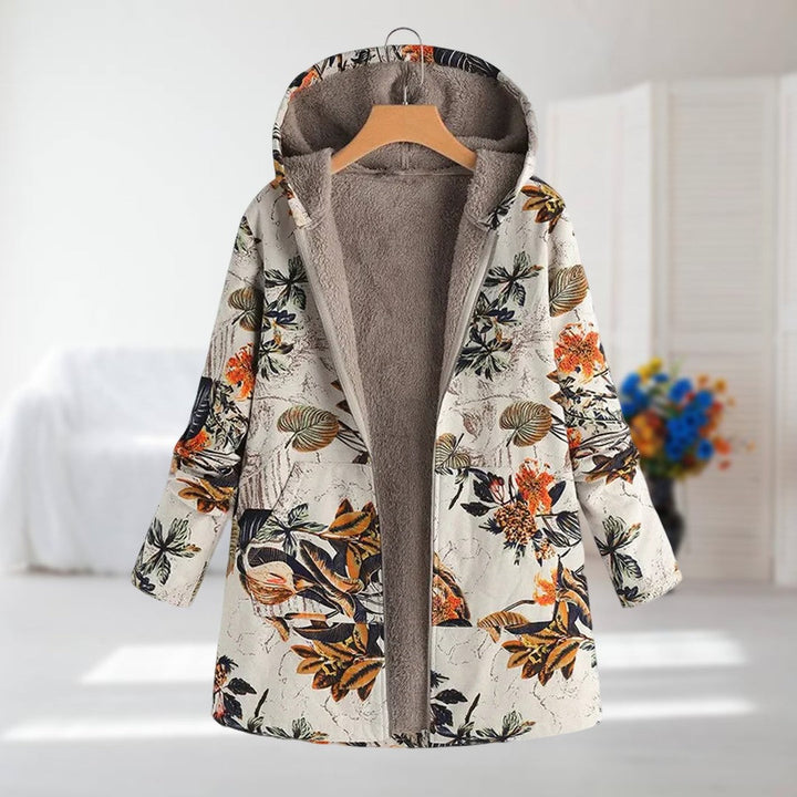 Chesca | Floral Print Autumn/Winter Coat