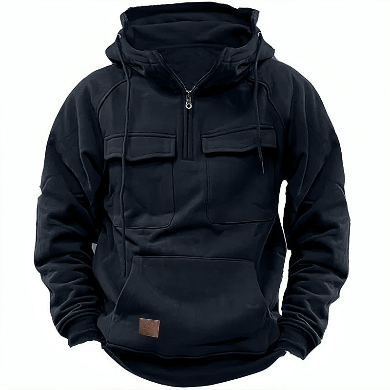 Zachary | Winter Sweatshirt with Zip